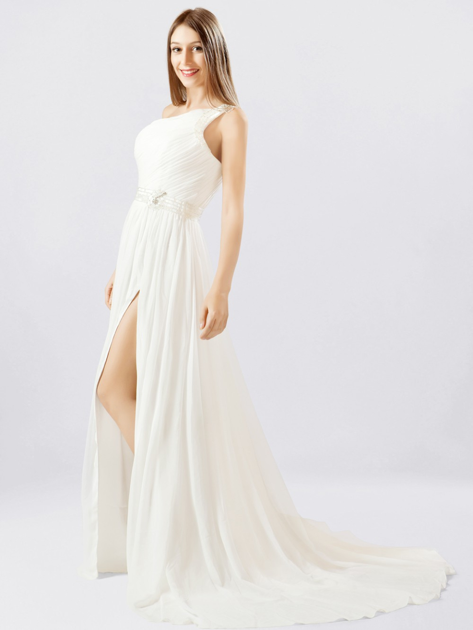 Chiffon Beach Wedding Dresses