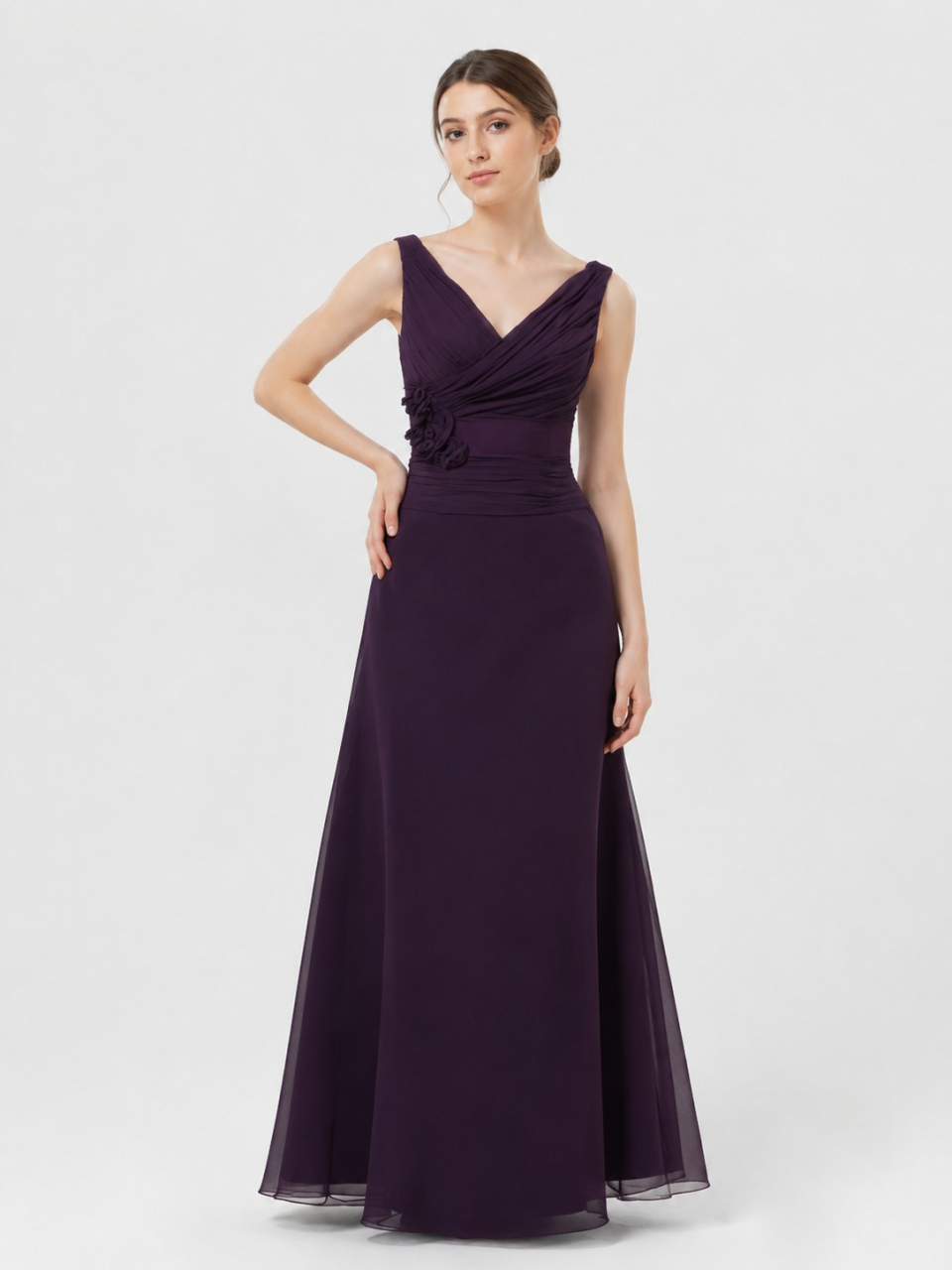 robe de demoiselle d'honneur_Grape