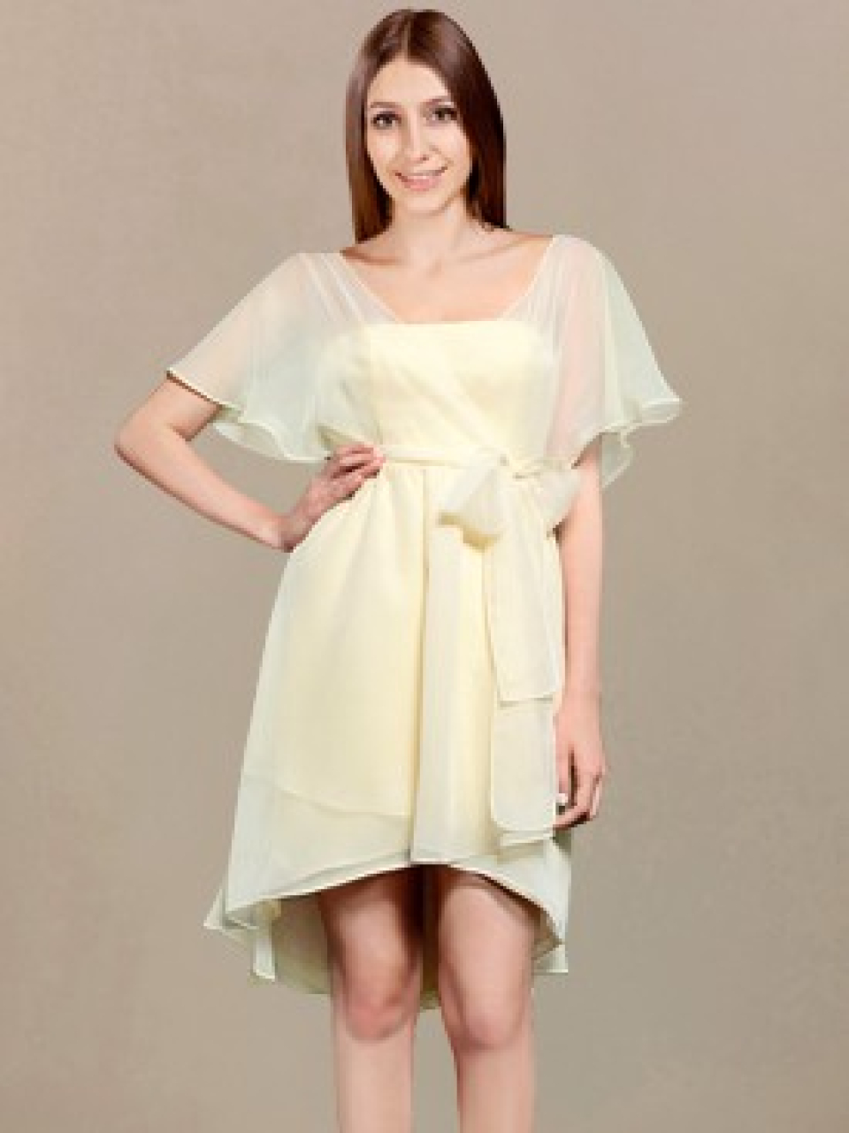 chiffon bridesmaid dresses_Butter