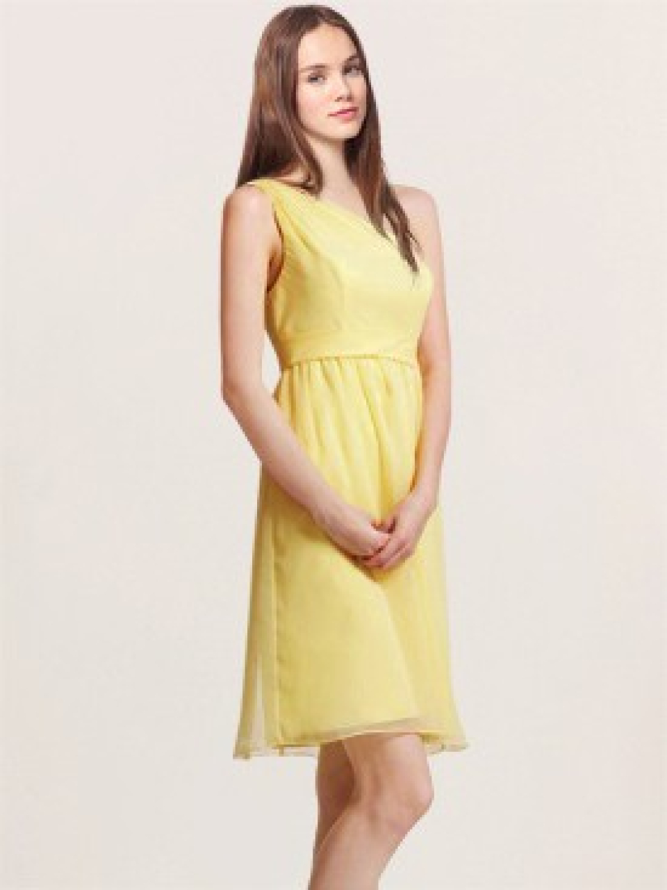 chiffon bridesmaid dresses_Sunshine