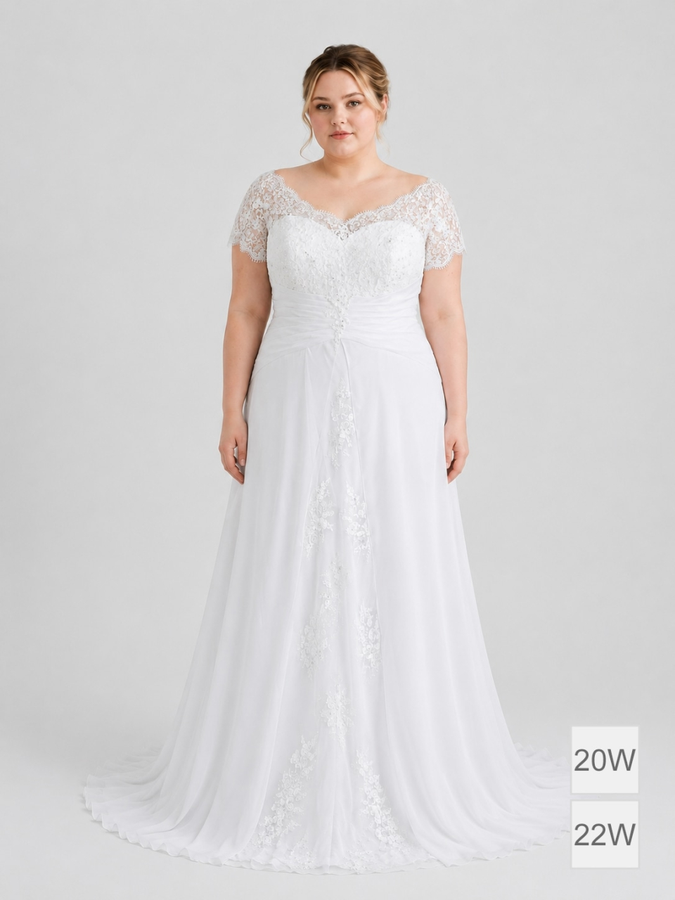plus size wedding dress