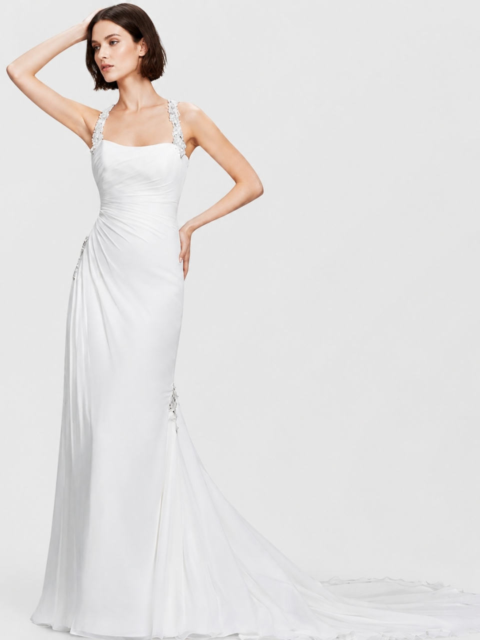beach wedding dress