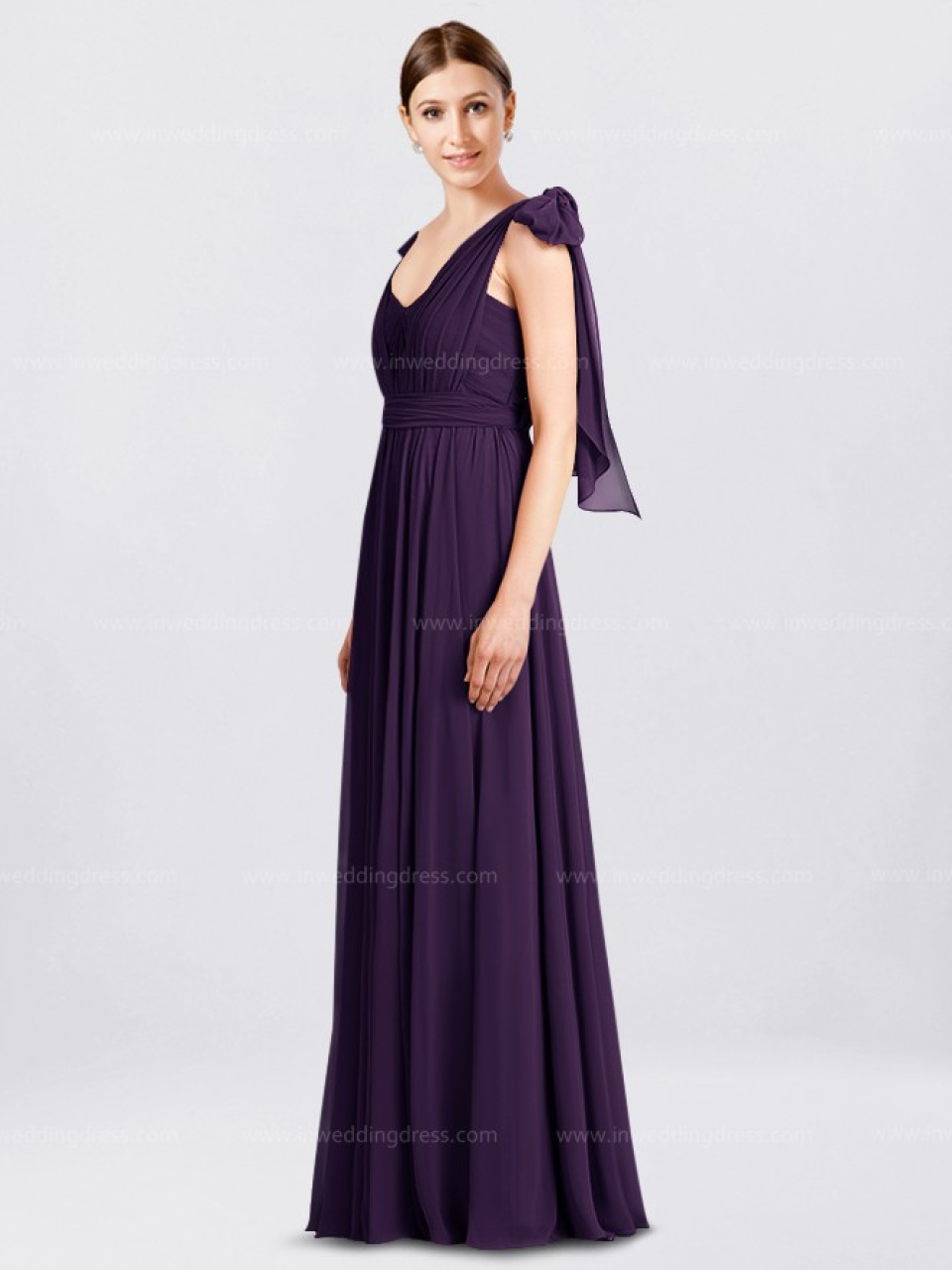 convertible bridesmaid dress_grape