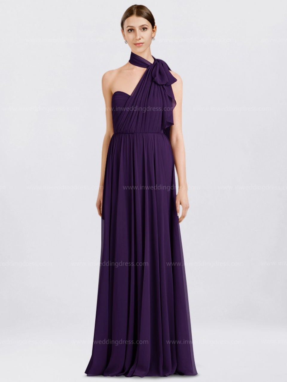 convertible bridesmaid dress_grape