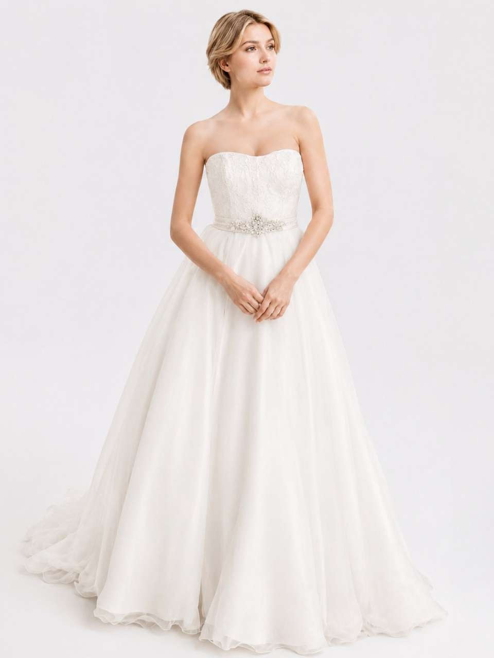 corset ball gown wedding dress