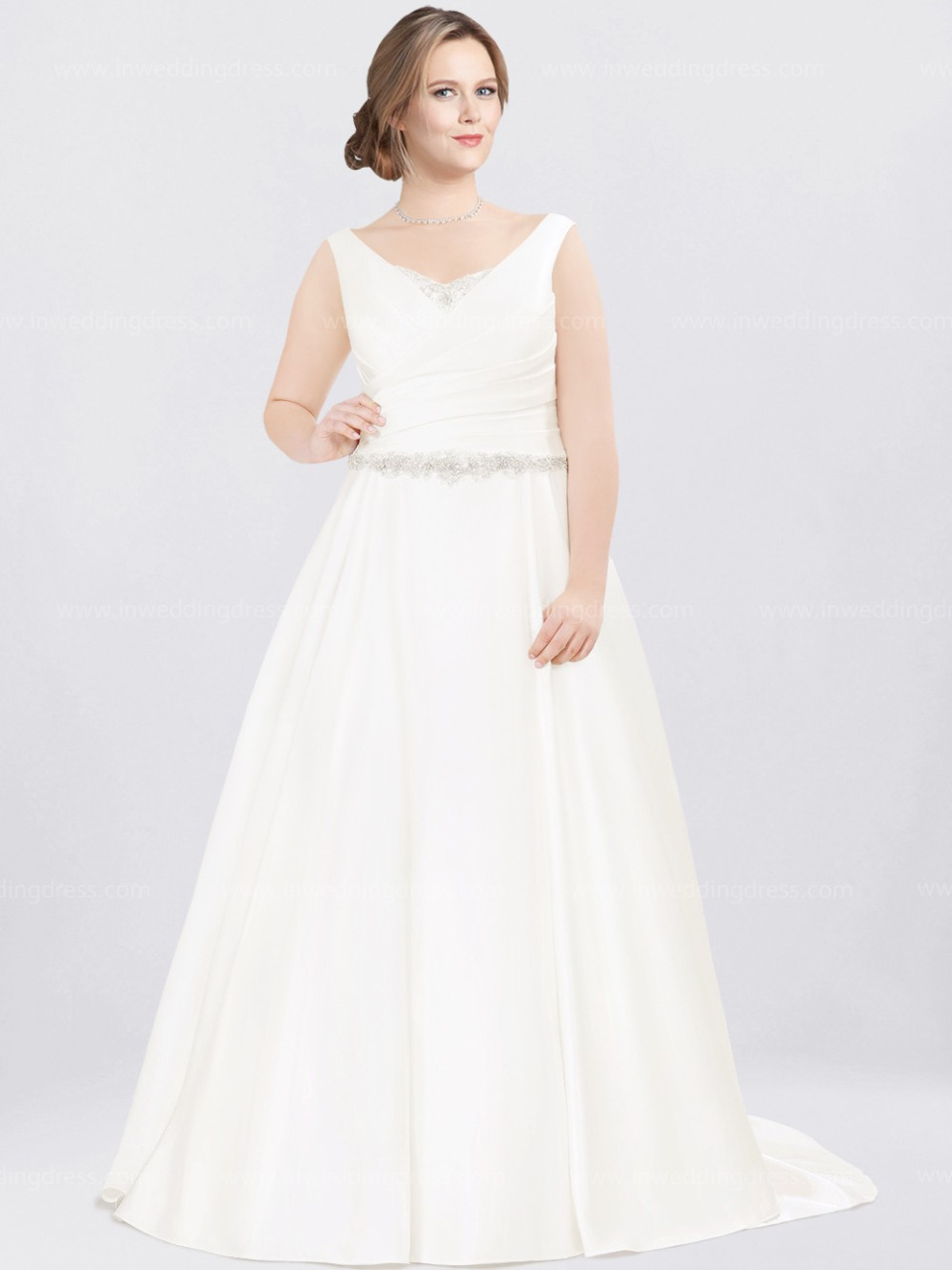 plus size wedding dress