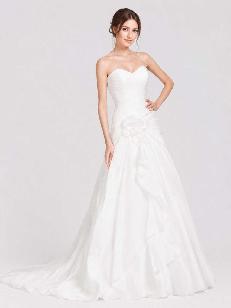 corset top wedding dress