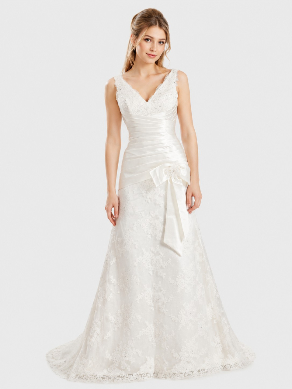 corset wedding dress