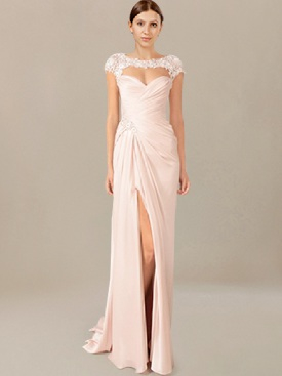 custom prom dress_Pink