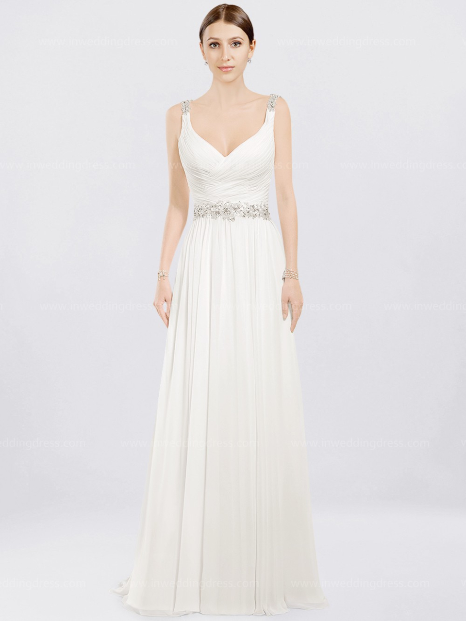 destination beach wedding dress