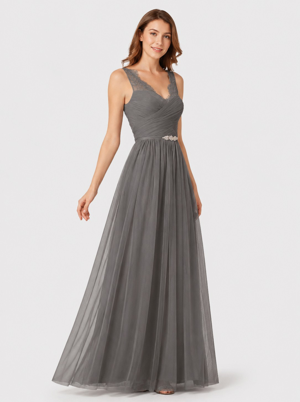 destination bridesmaid dress_Charcoal