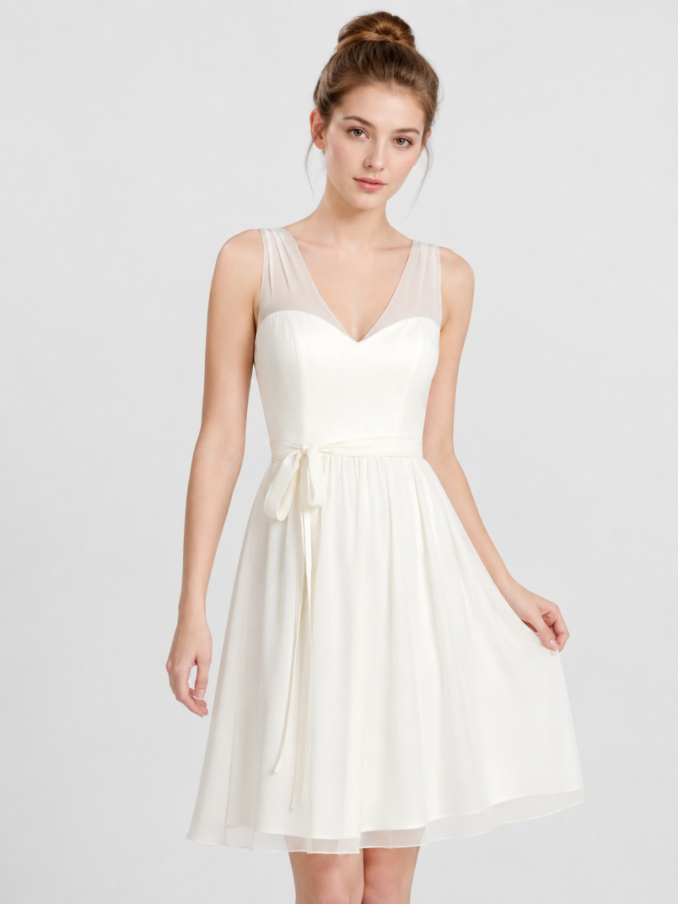 robe de demoiselle d'honneur destination_Ivory