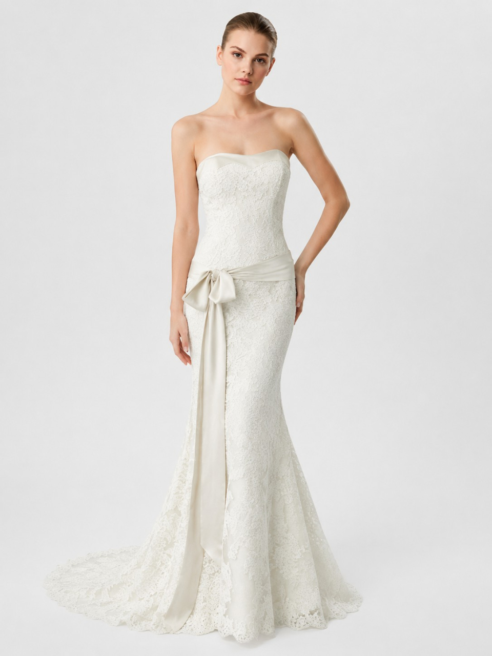 robe de mariée en dentelle