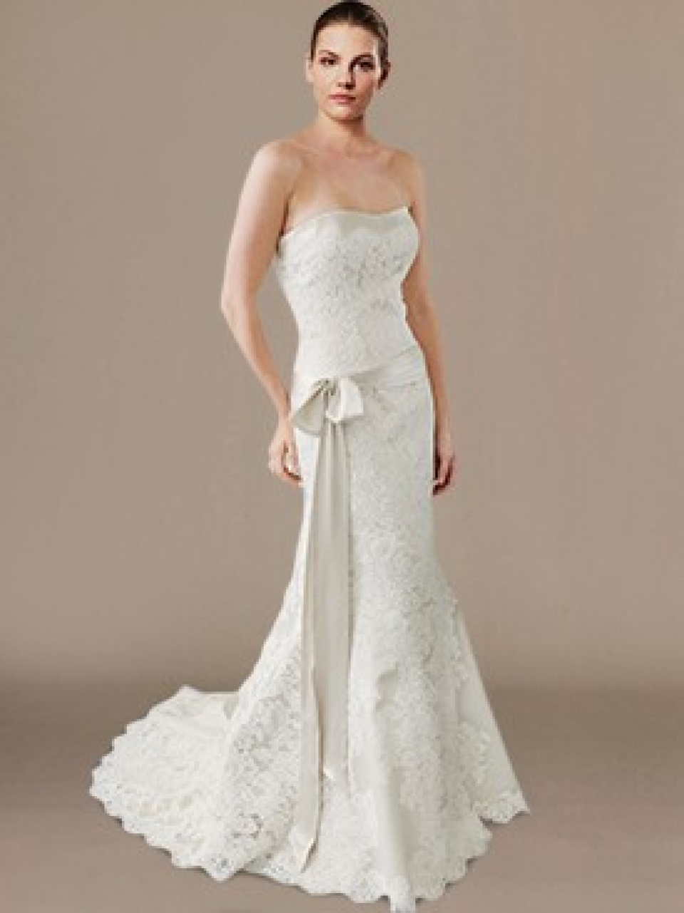 Spitze-Hochzeitskleid