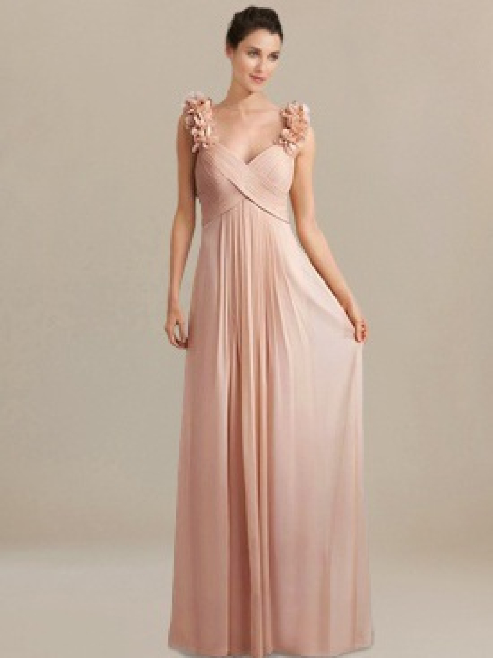 simple bridesmaid dresses_Blush