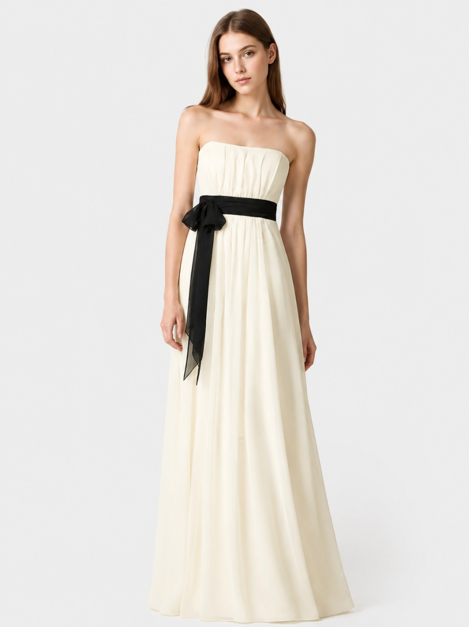 Remise demoiselle d'honneur_Butter / Black