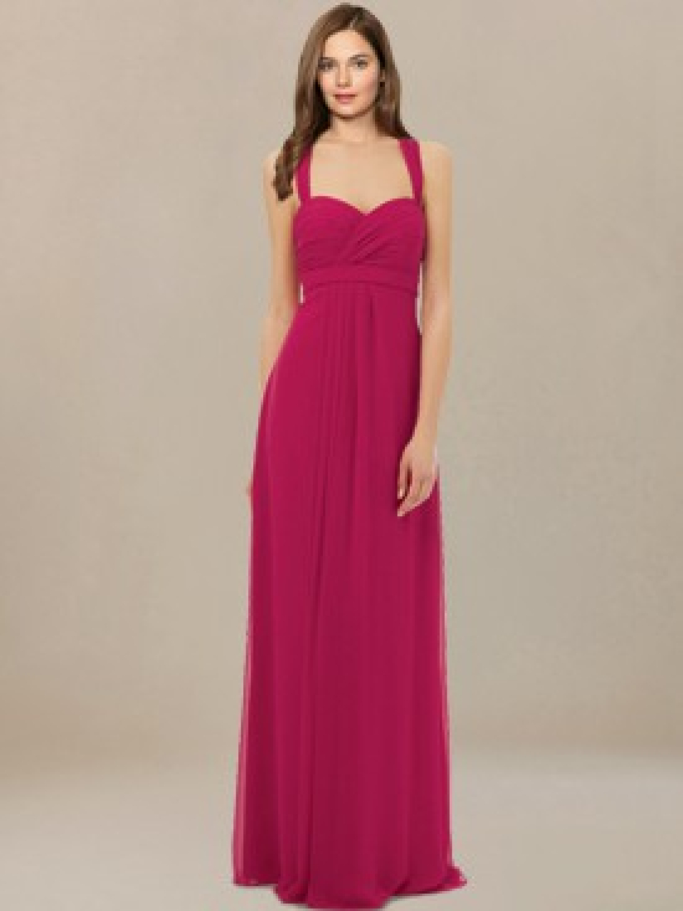 elegant bridesmaid dresses_Lipstick