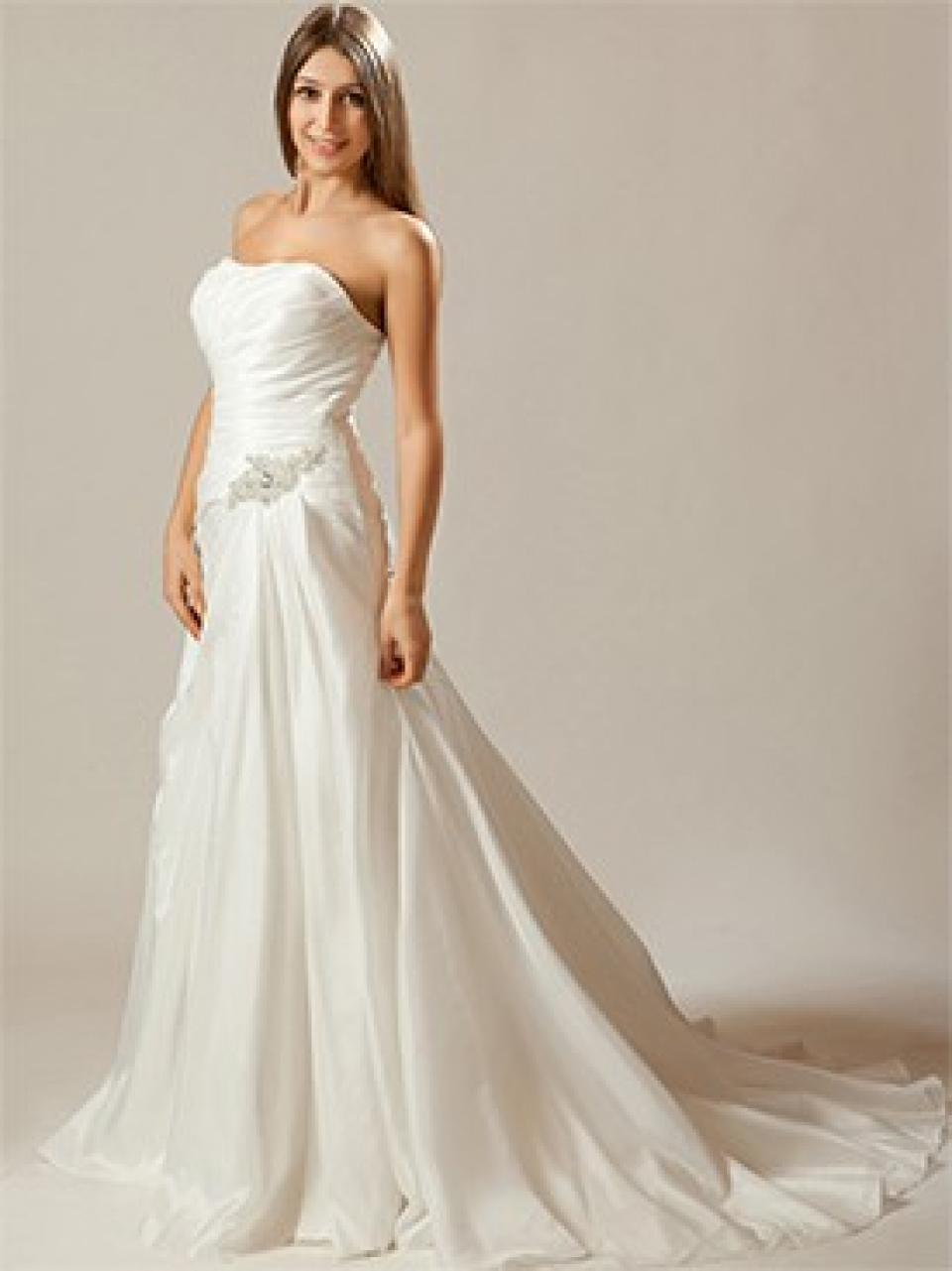 Drop Waist Wedding Dresses