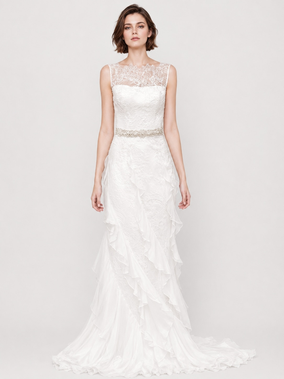 Strand Brautkleid