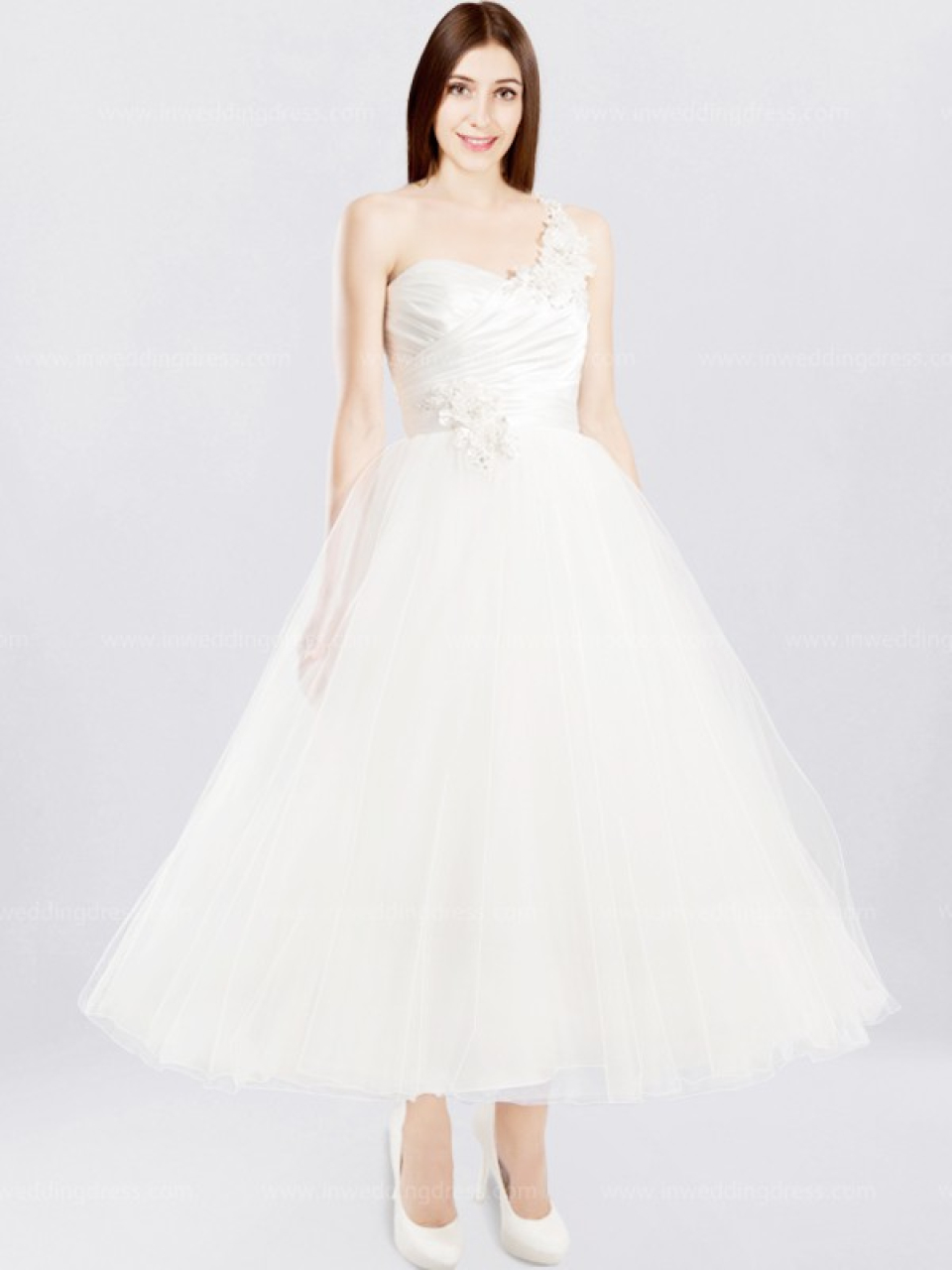 tea length wedding dress