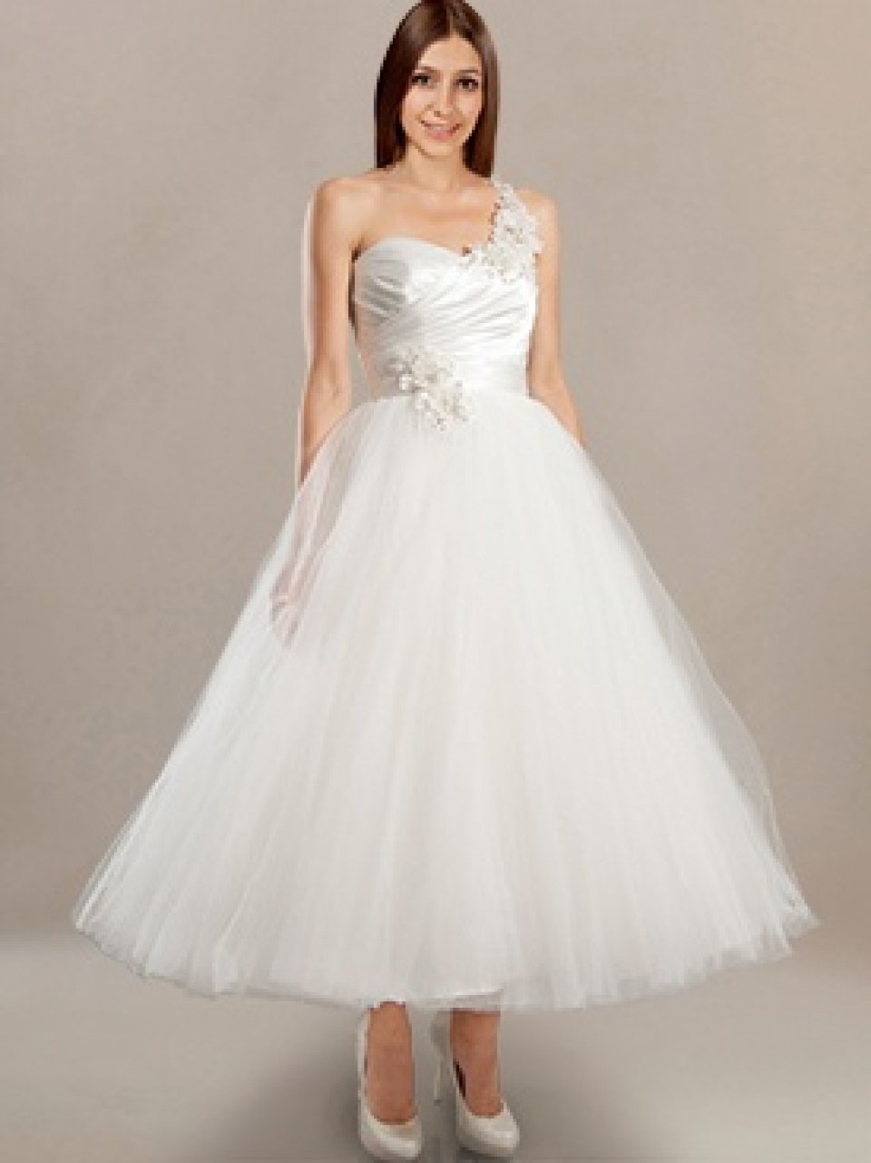 tea length wedding dress