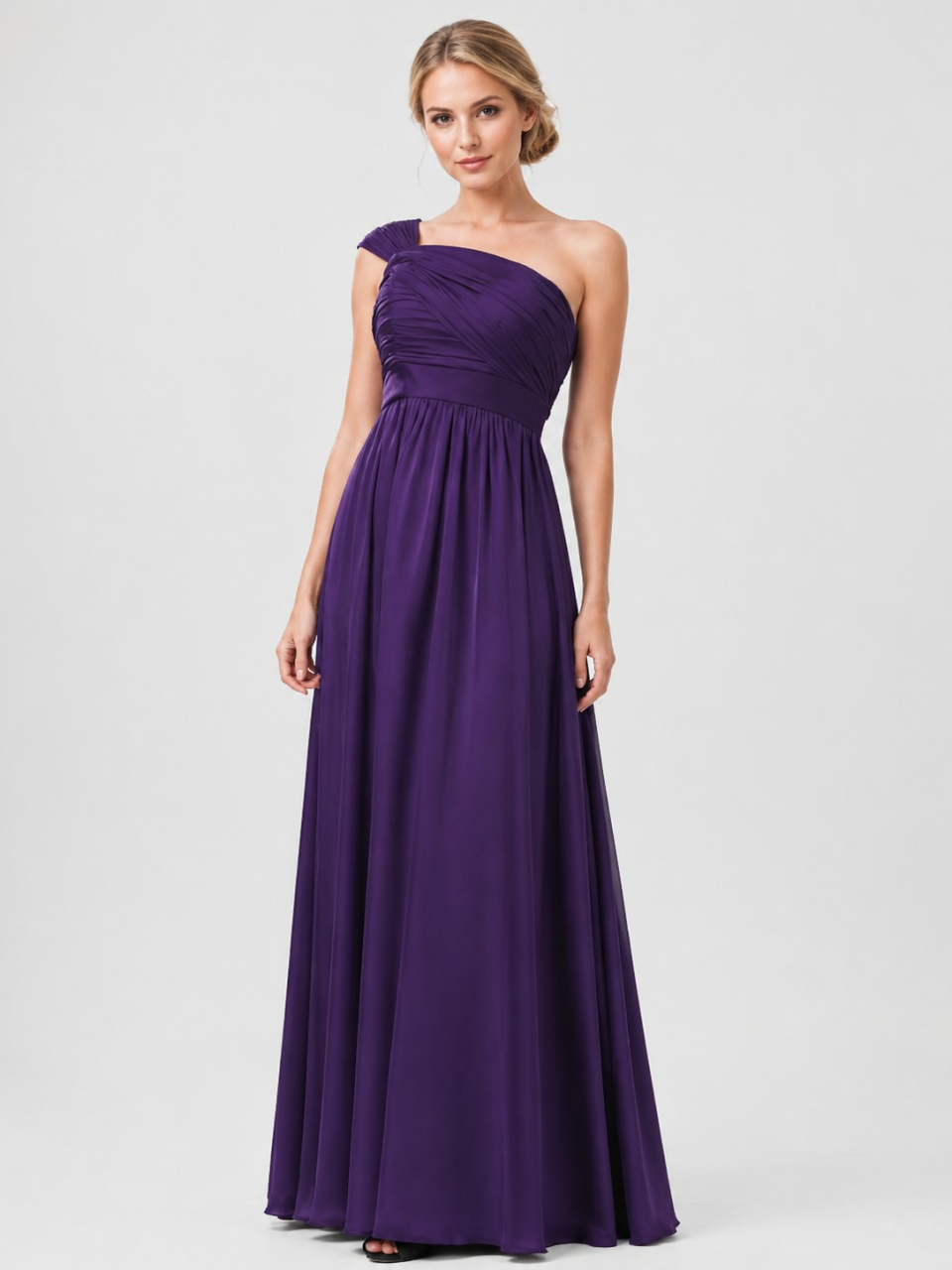 Élégantes robes de demoiselle d'_Eggplant