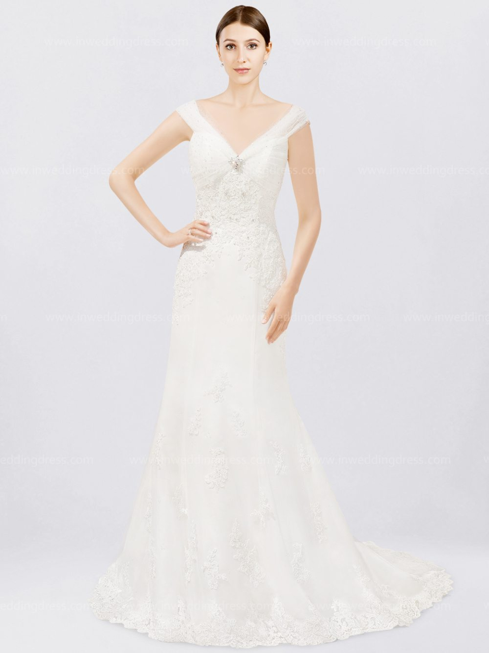 fit and flare unique wedding dresses