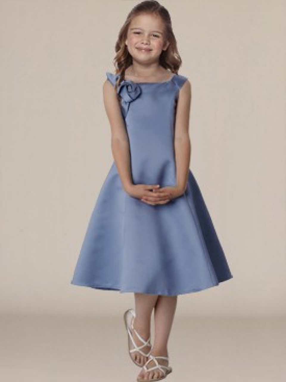 flower girl dresses_Cornflower