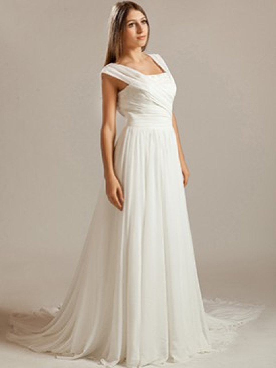 Flowy Beach Wedding Dresses