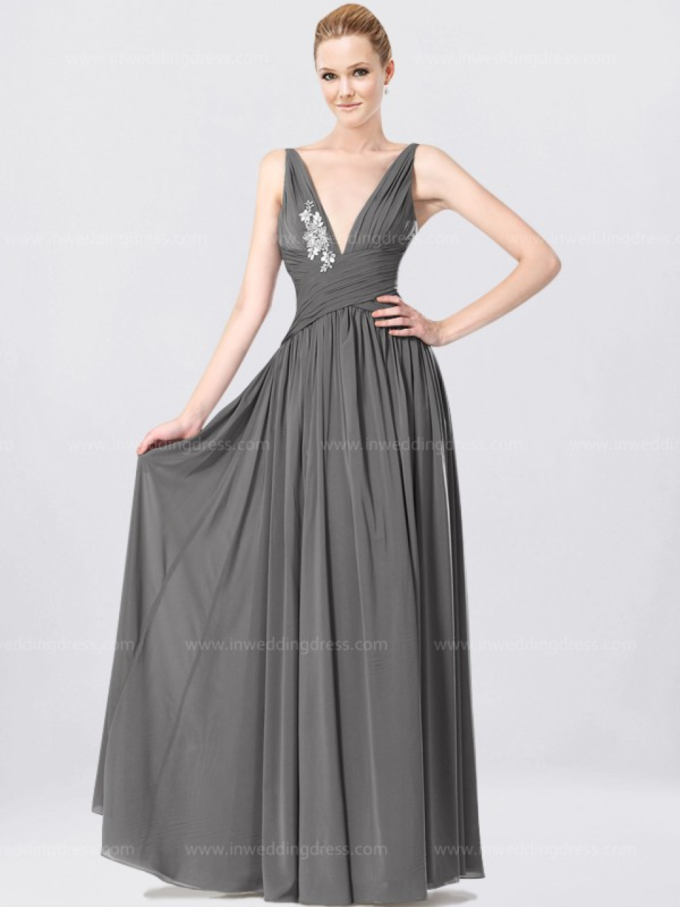 Formal Prom Dresses_Charcoal