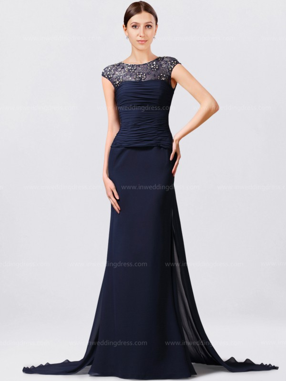 groom mother dresses_Navy