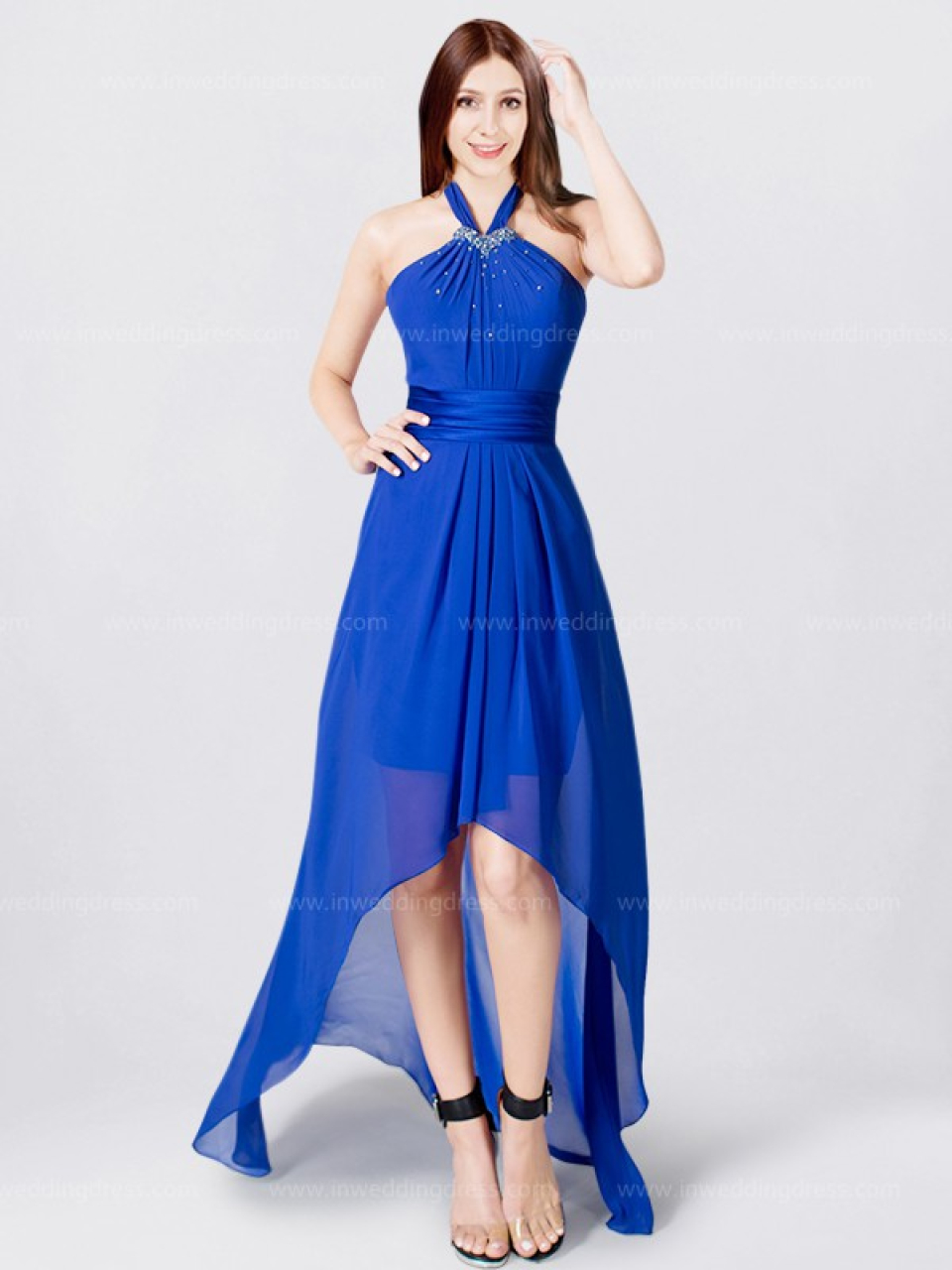 homecoming prom dress_Marine Blue