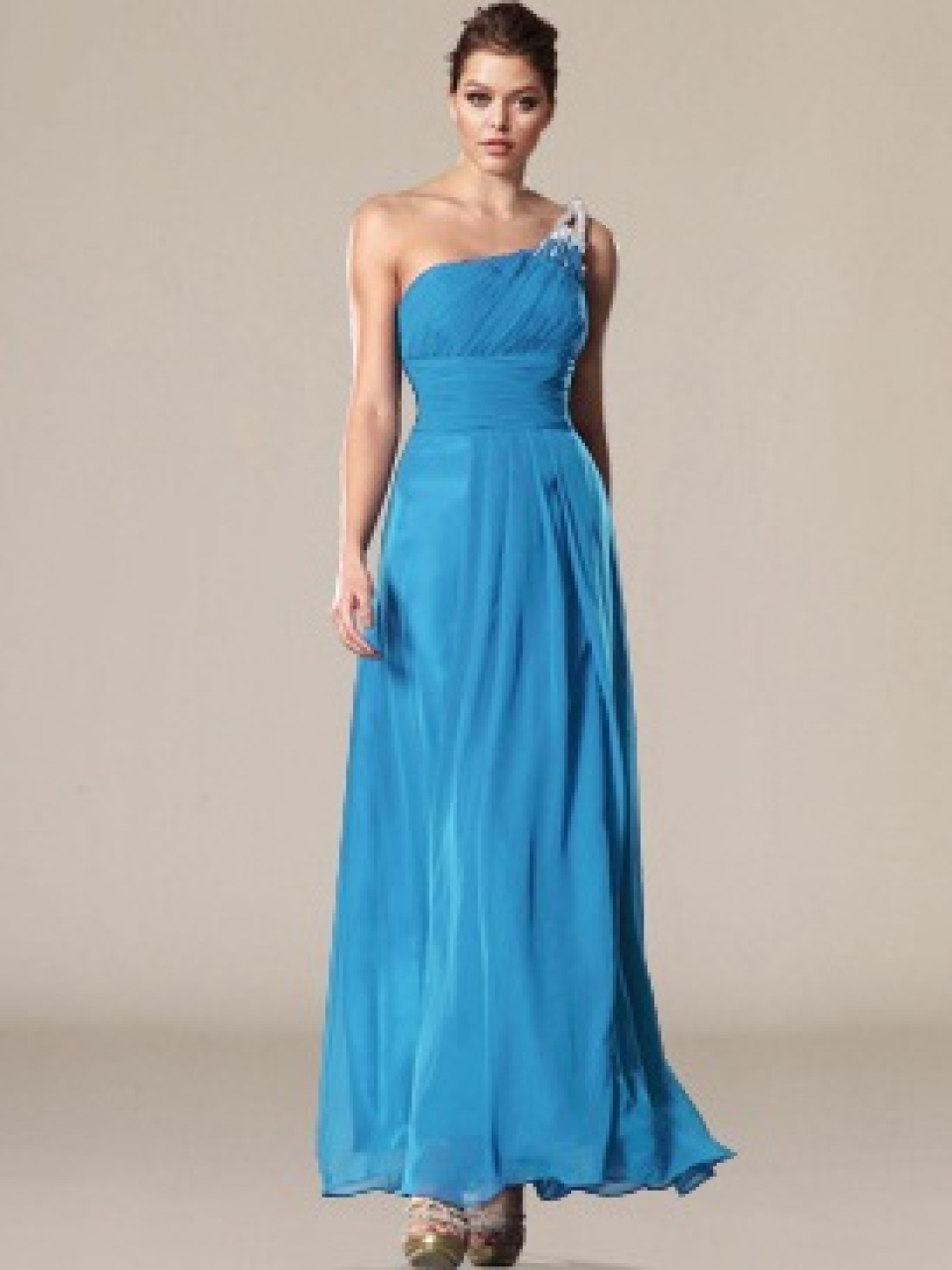 Impressions de demoiselle d'honneur Robes_Marine Blue