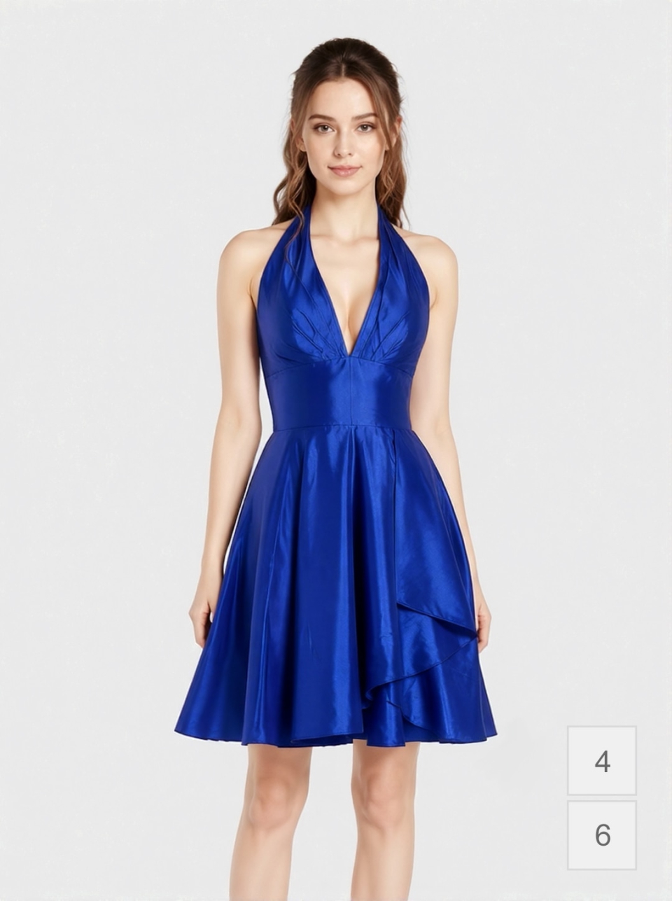 bridesmaid dress_indigo