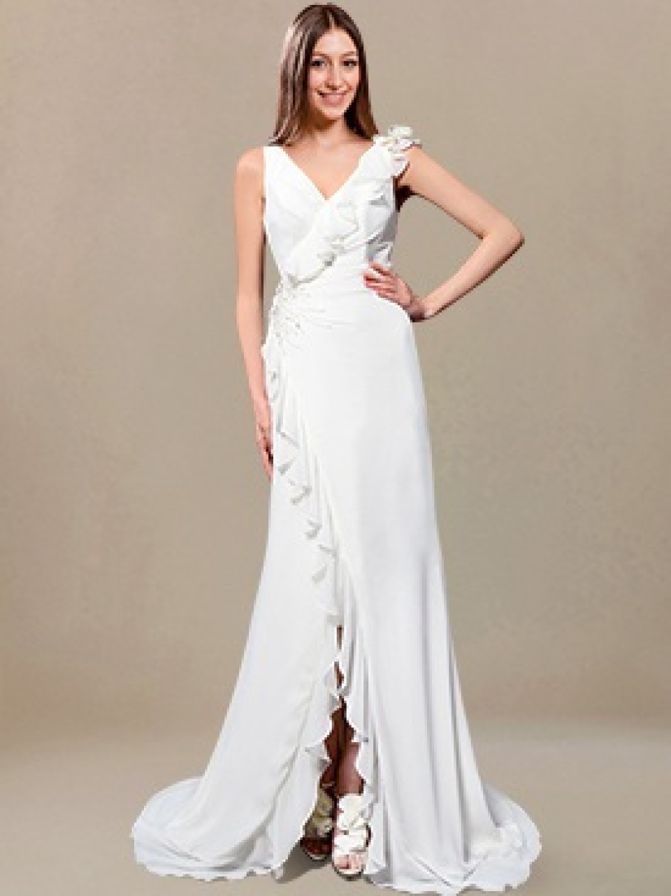 informal beach wedding dresses
