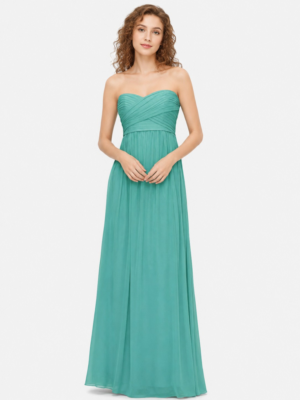 informal bridesmaid dress_Turquoise