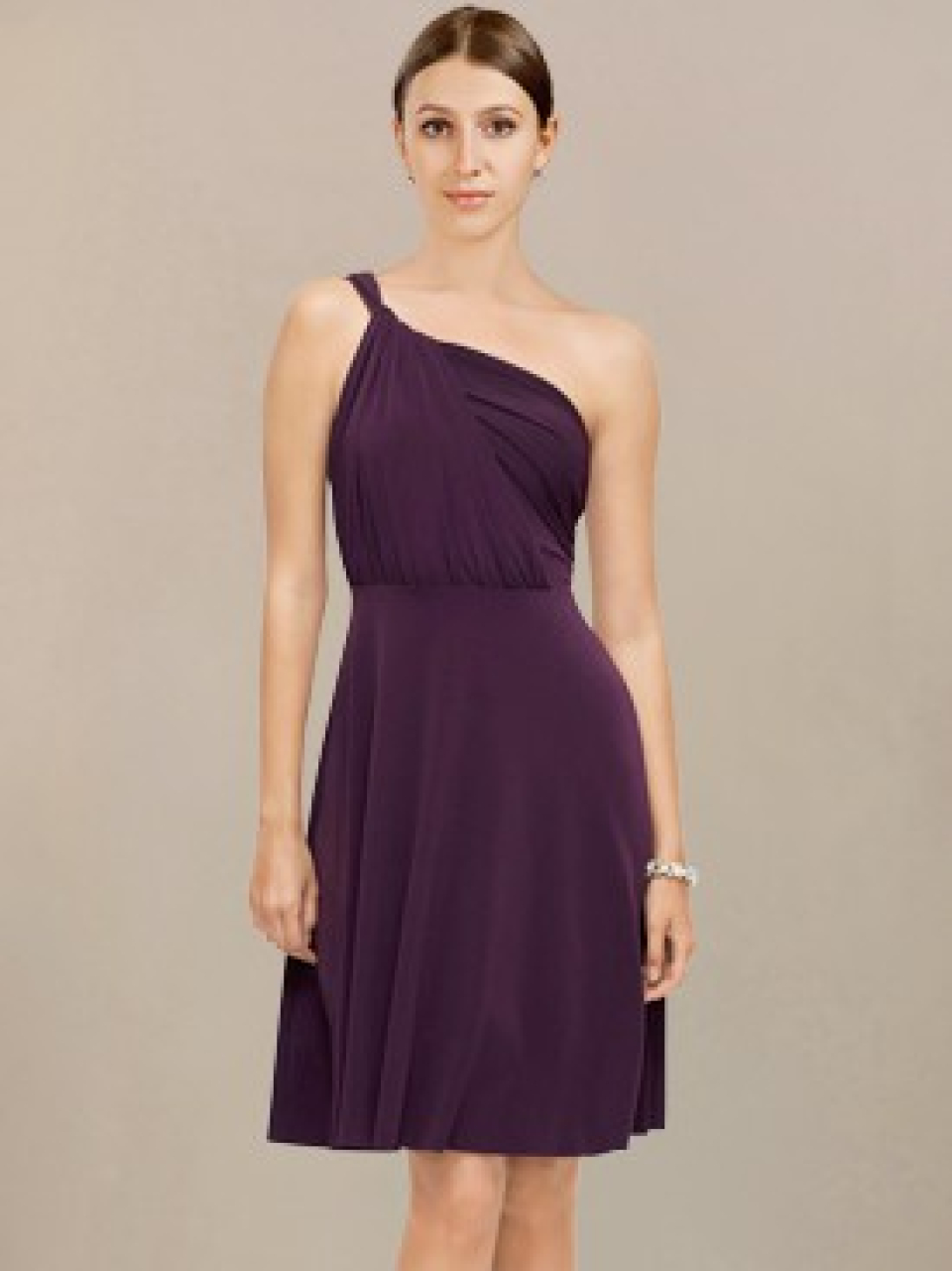 informal bridesmaid dress_Grape