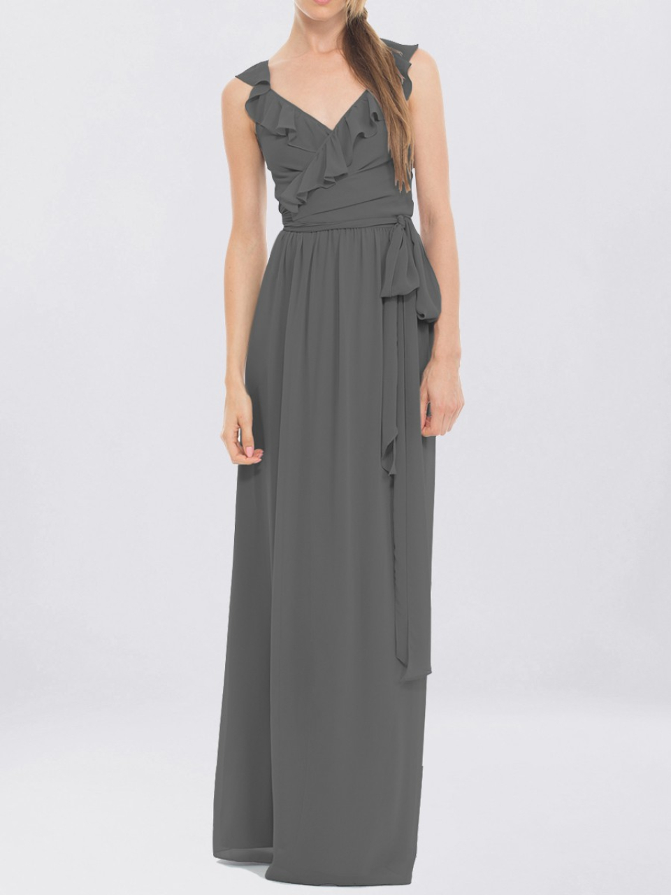 informal bridesmaid dress_Charcoal