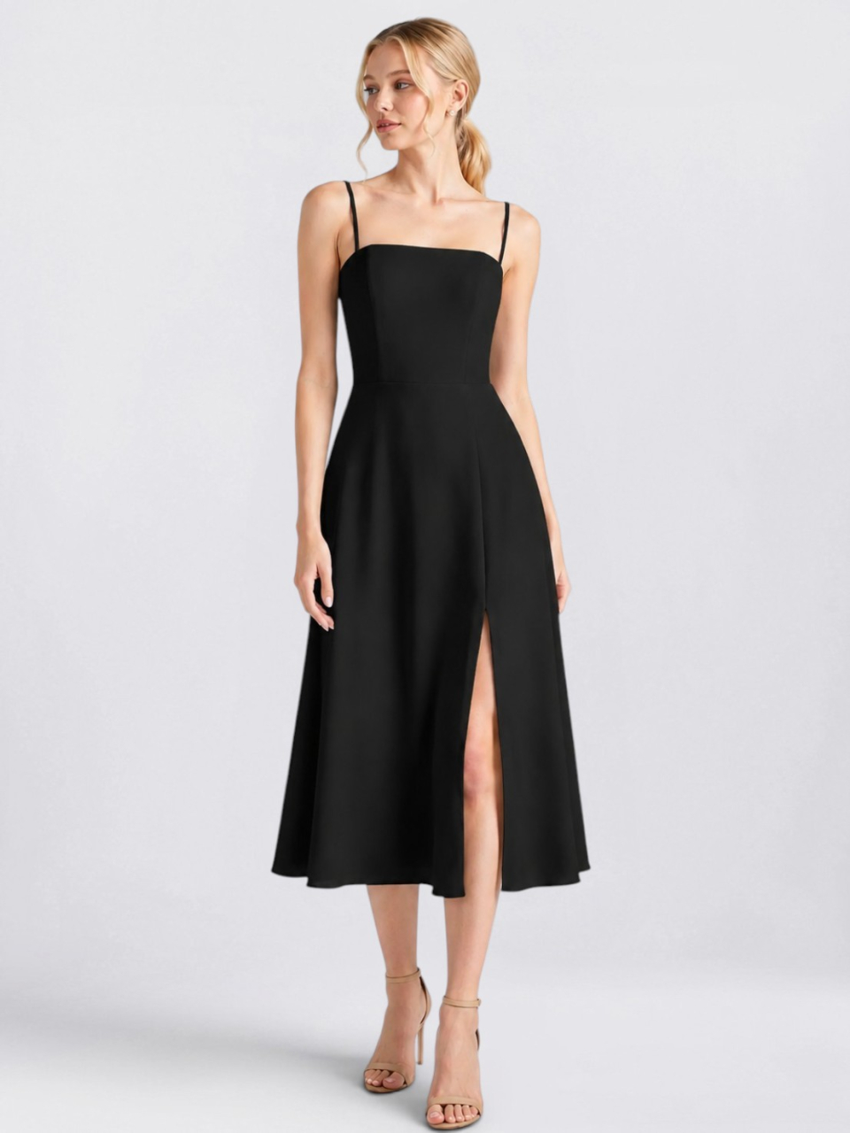 black bridesmaid dresses