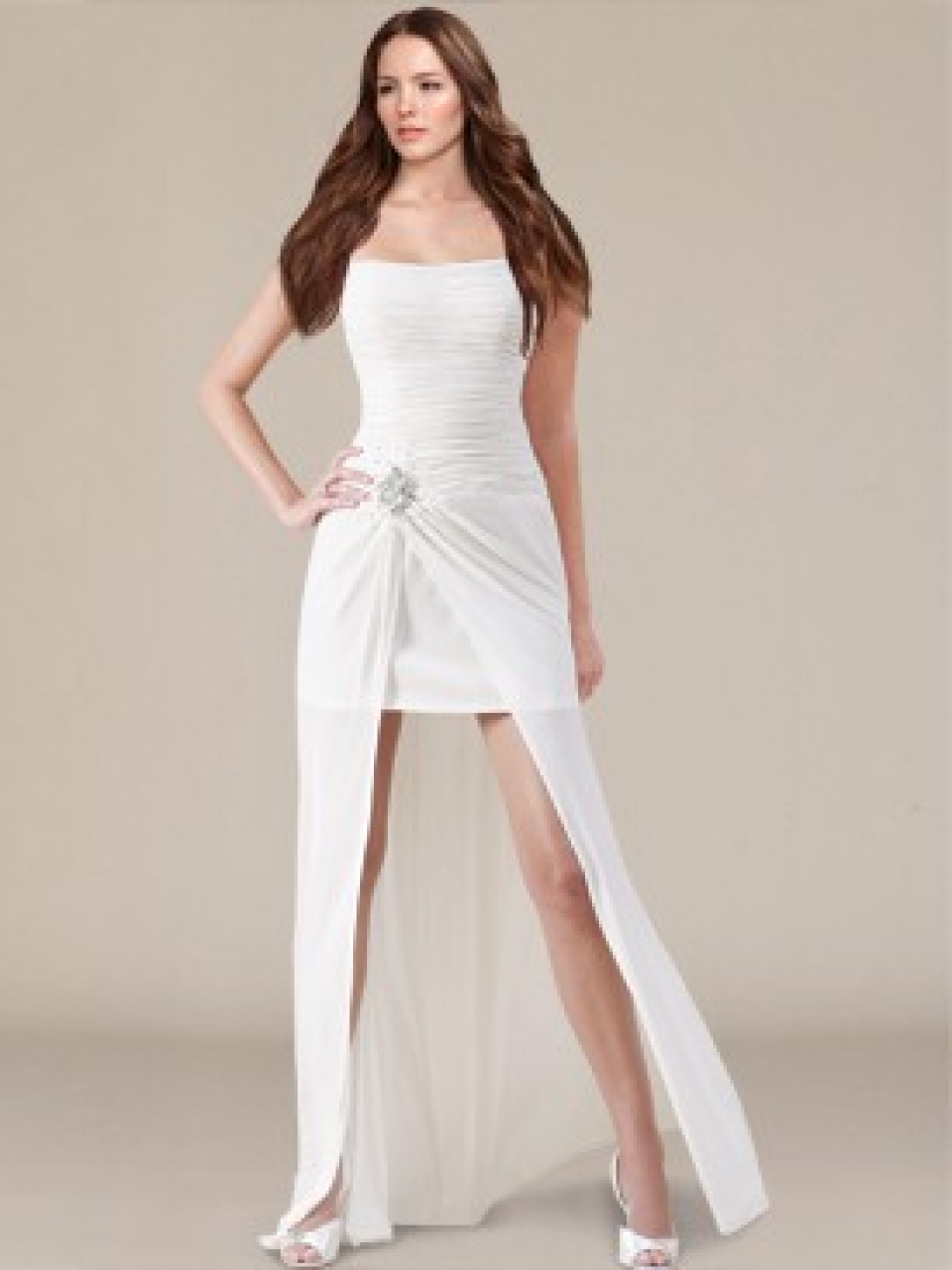 Destination Short Bridal Dress