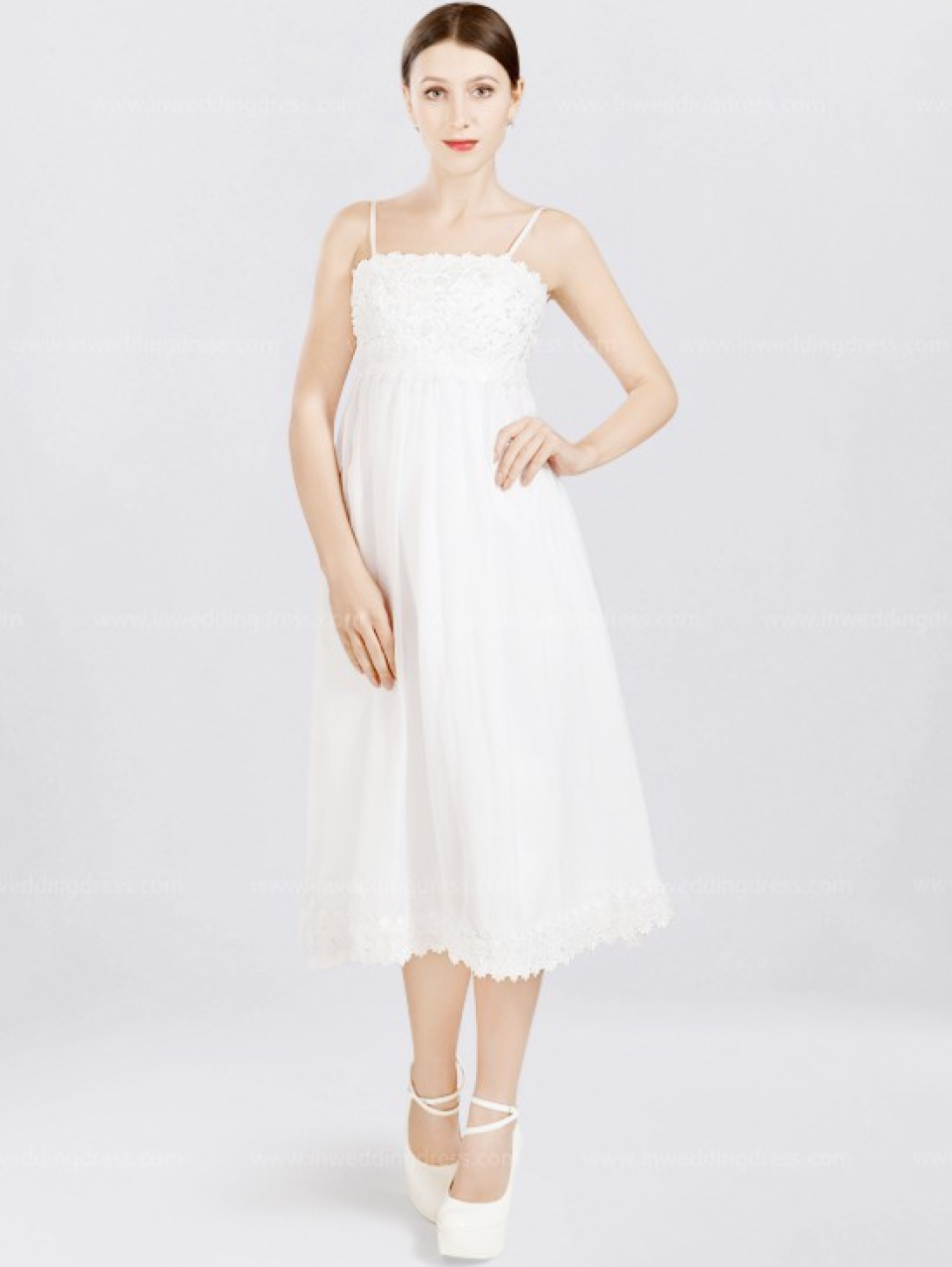 tea length wedding dresses