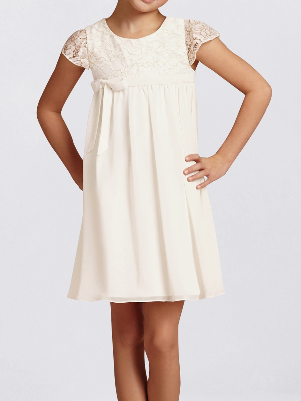 ivory flower girl dress_ivory