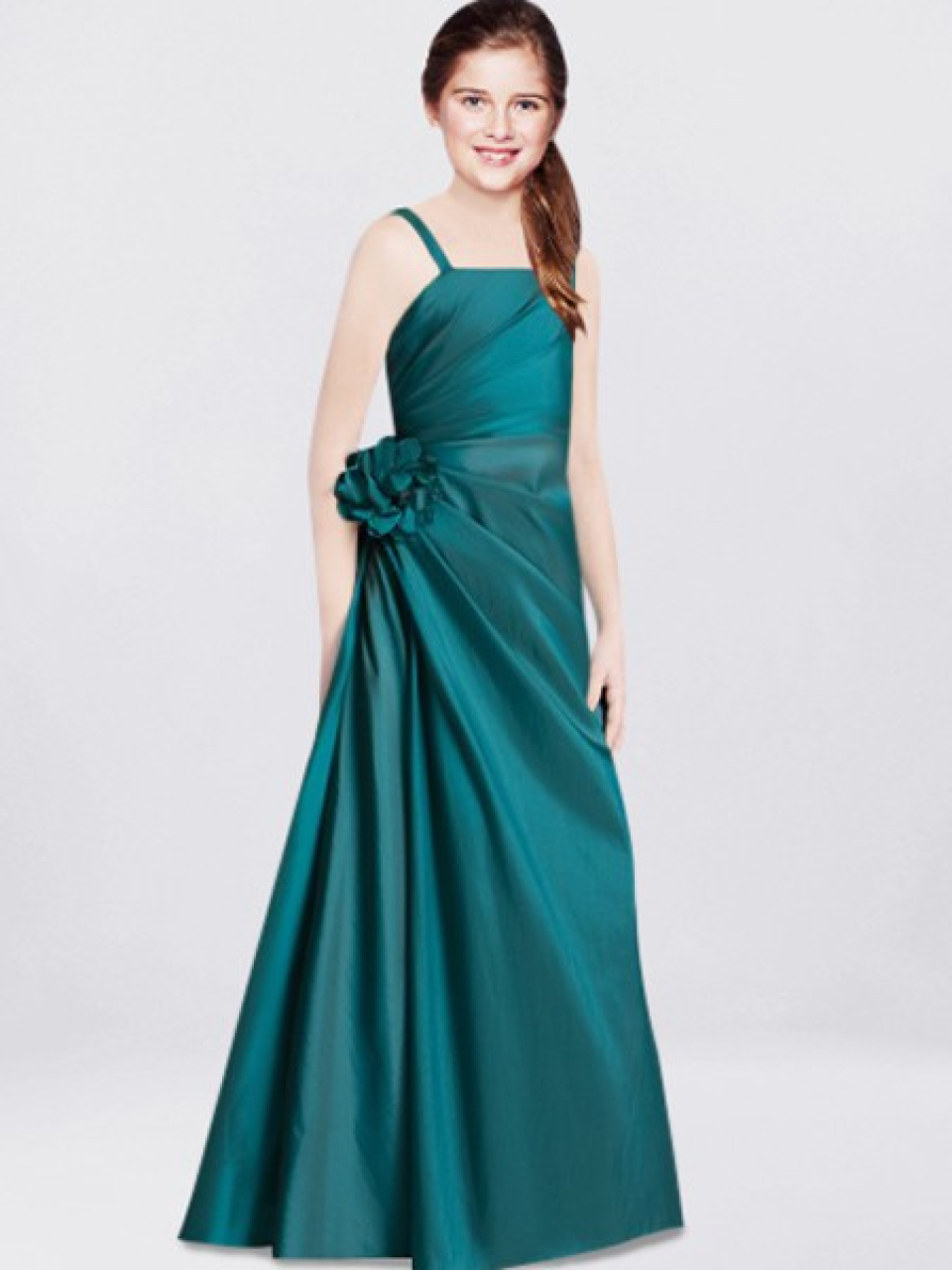 Junior Bridesmaid Dresses_Teal