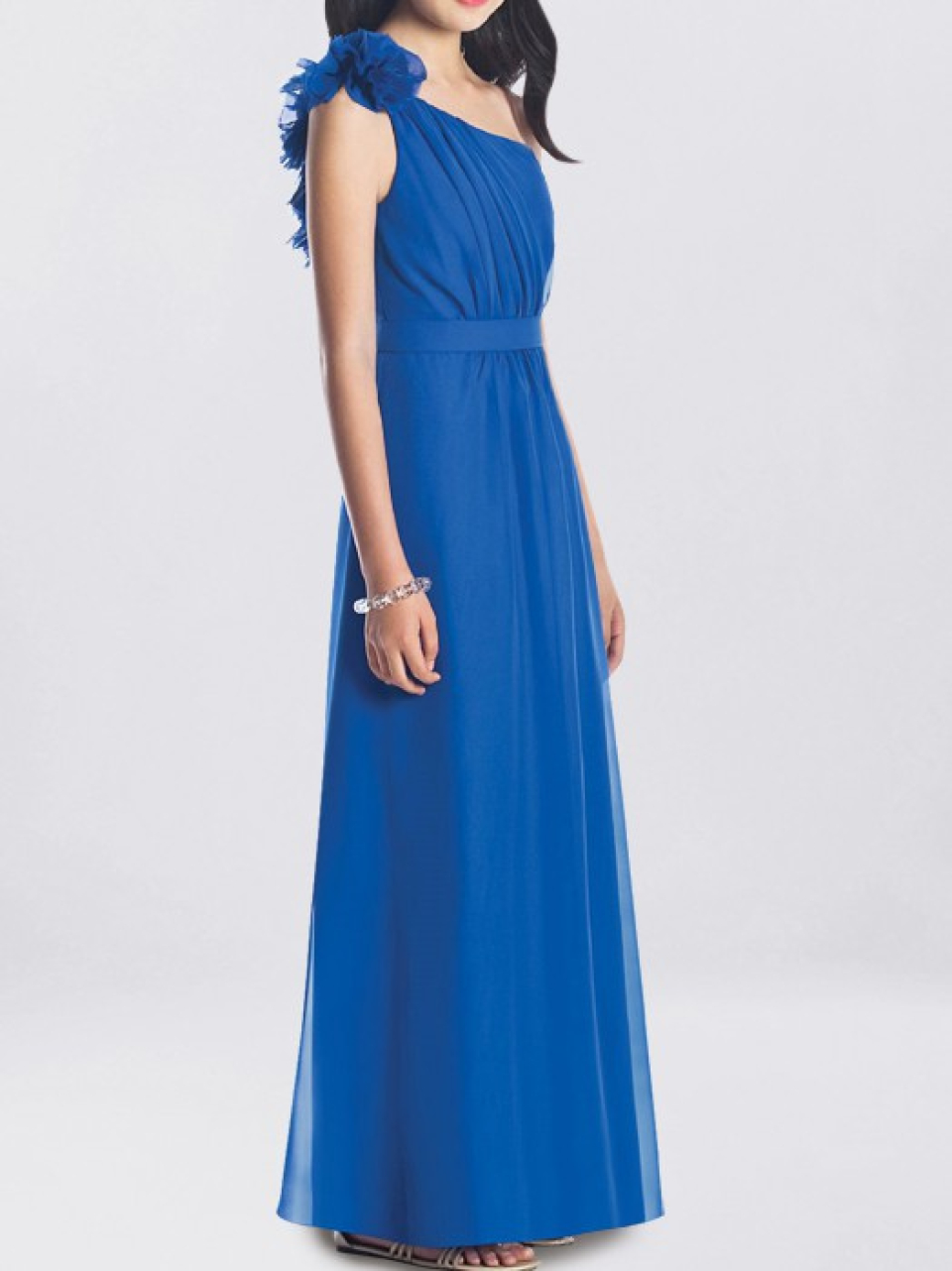 Junior Bridesmaid Dress_Marine Blue