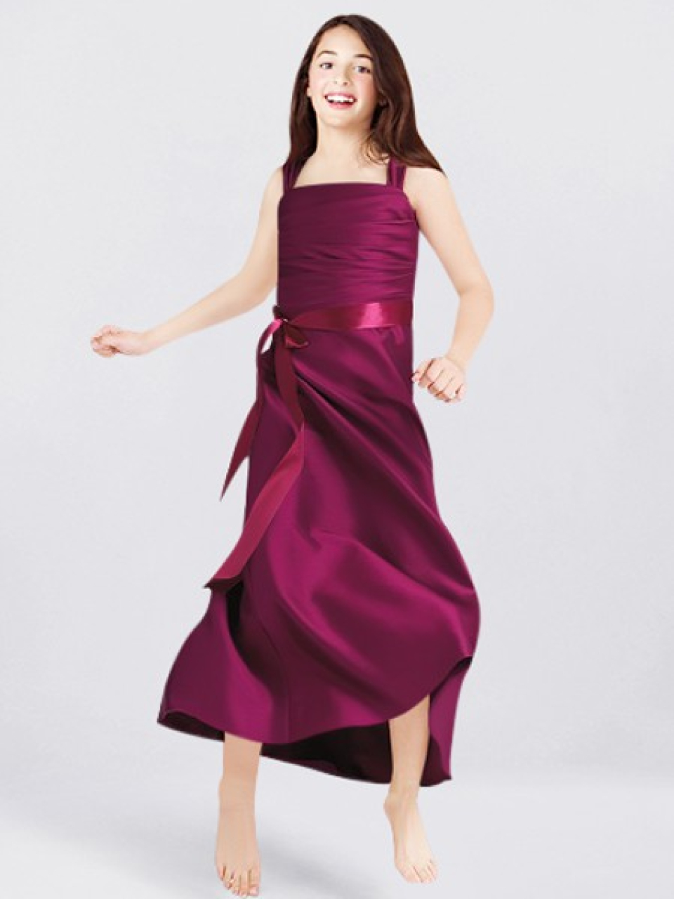 Junior Bridesmaid Dresses_Berry / Berry