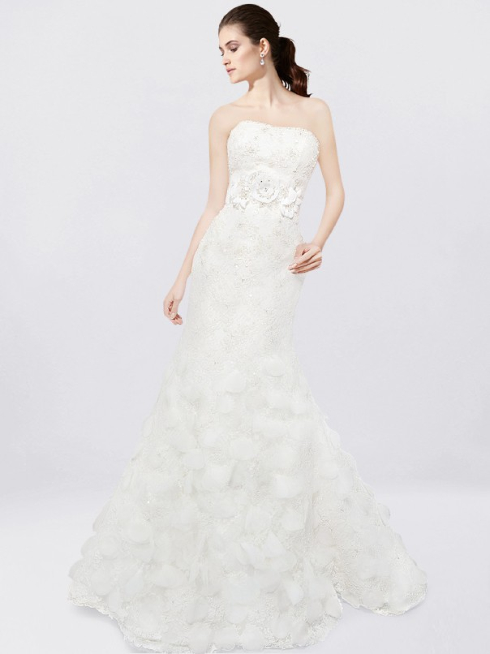 lace corset wedding dress