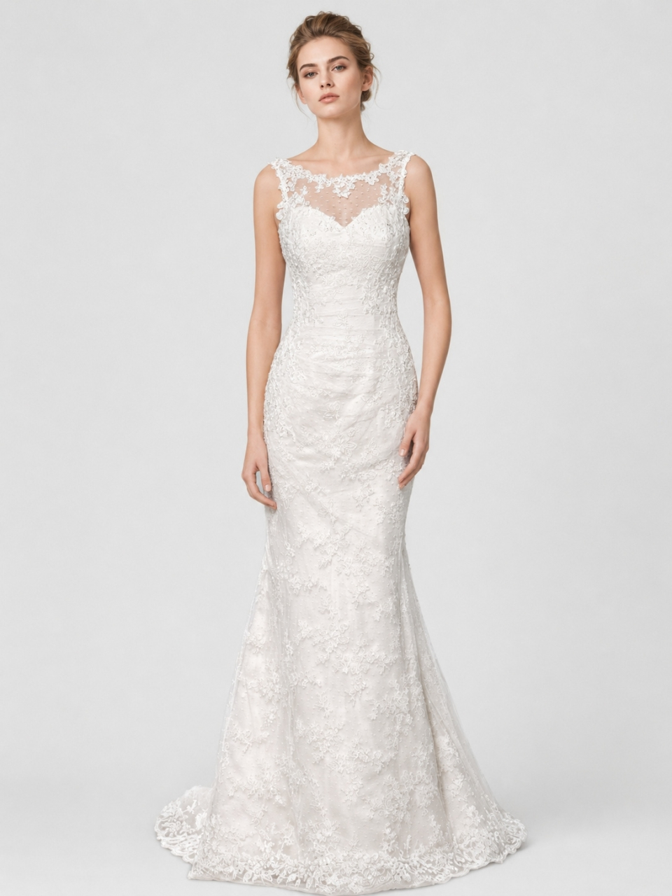 bescheidene Hochzeitskleider