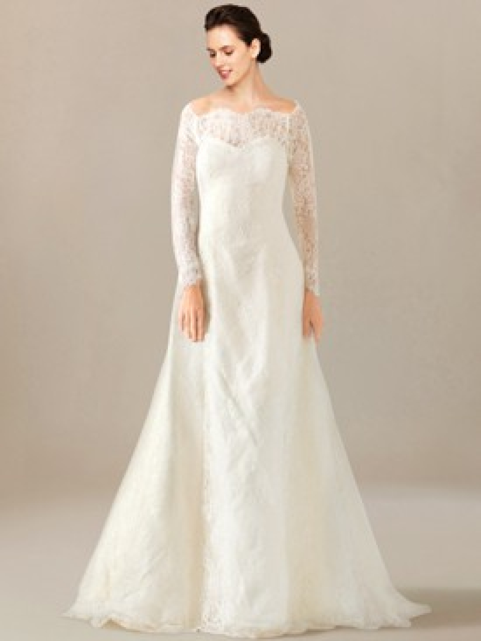 Spitze-Hochzeitskleid