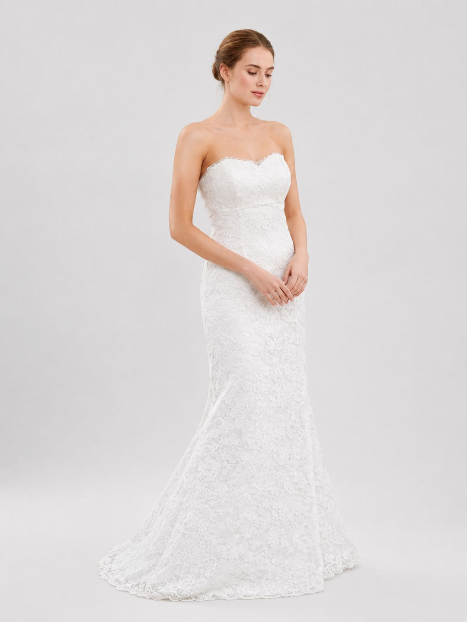 Spitze-Hochzeitskleid