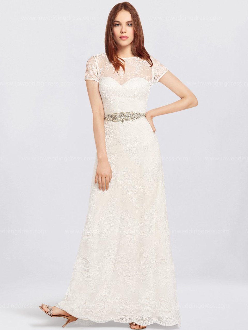 lace wedding dress